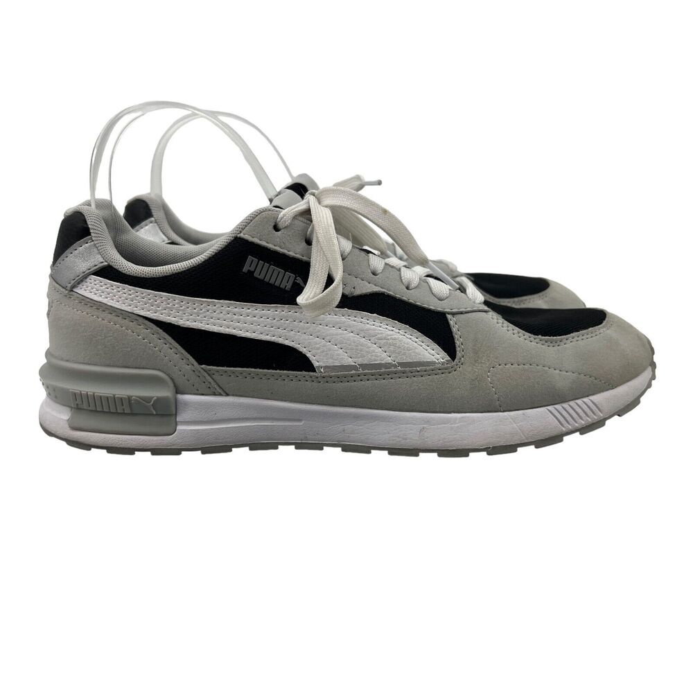 Puma Mens 9 Sneakers Grey Graviton Low Top Athletic Retro Trainer Shoe 380738-14